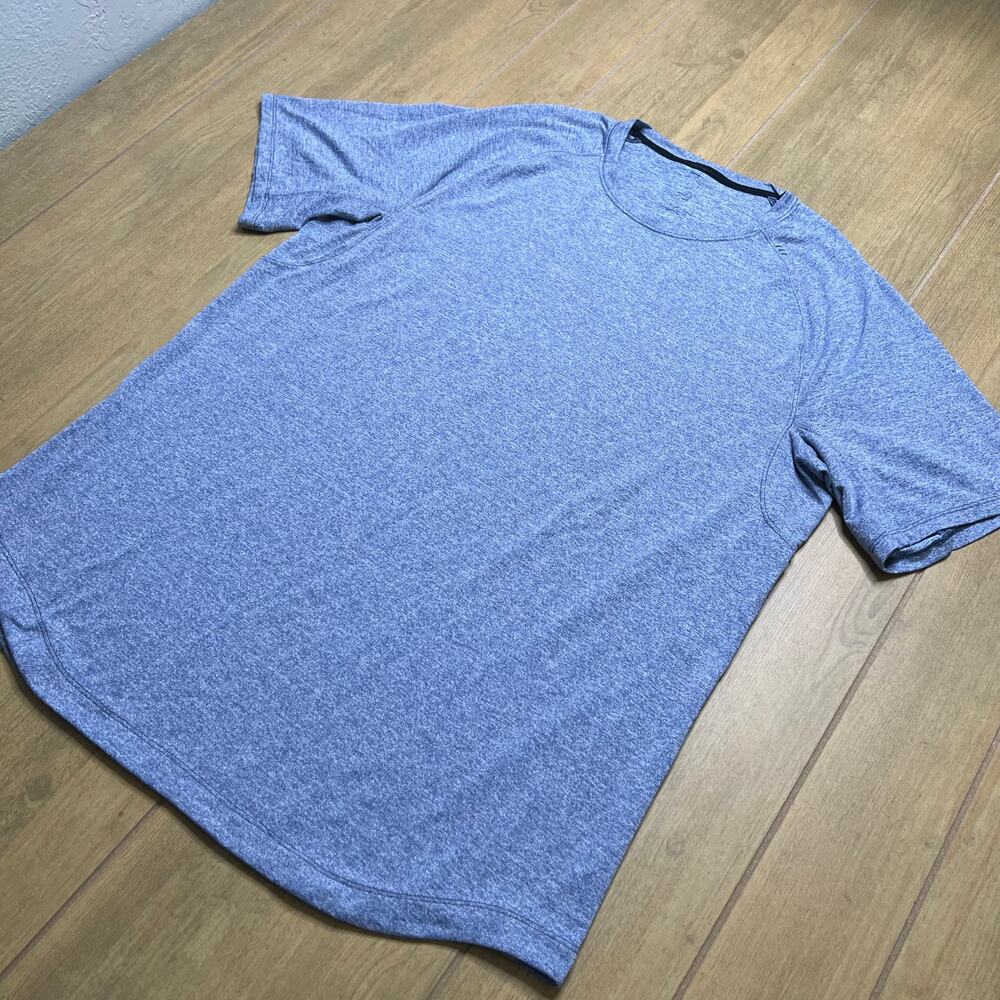 Lululemon Metal Vent Tech Shirt Mens XL Blue Short Sleeve Athletic gym - Picture 4 of 10